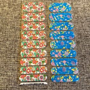 2, 1/2 sheets floral Jamberry